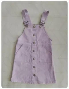 ★値下げ・グリーンレーベルリラクシング★美品　ジャンパースカート　100cm