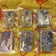 ポケモンセンター ポケモン プチ缶コレクション 逃 6点セット