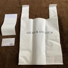 DEAN and DELUCA ミニマムエコバッグ　ホワイト
