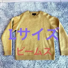 美品❗️BEAMS ビームス シェトランドセーター　Lサイズ