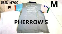 新品限定品Pherrow's 20周年記念クレイジーパターン ポロシャツM日本製のサムネイル