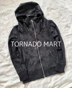 トルネードマート　パーカー　ベロア　総柄　パイソン　レオパード　Y2K　茶　F 2025年最新】tornado mart パーカーの人気アイテム - メルカリ