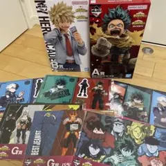 一番くじ 僕のヒーローアカデミア A賞 緑谷出久 B賞 爆豪勝己 フィギュア