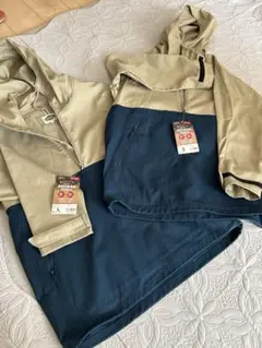 綿アノラックパーカー2着セット。