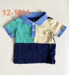 babygap ベビー　ポロシャツ　半袖　くま　80cm