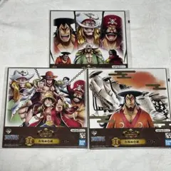 名場面色紙　一番くじ　ONE PIECE legends over time