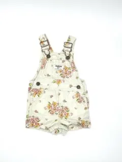 【値下げ】OshKosh 花柄オーバーオール　9M