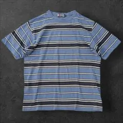 CHAPS チャップス　Tシャツ　サイズL ラルフローレン　ボーダー　希少　古着のサムネイル