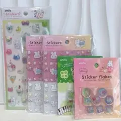 【国内正規品】 セリア amifa アミファ シール 5点セット キャンドゥ