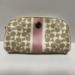 COACH  ポーチ　アクセサリーケース　小物入れ　シグネチャー