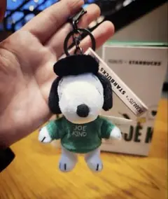 【稀少】スターバックス スヌーピー キーホルダー Starbucks Coffee - スタバ PEANUTS キーチェーン スヌーピー