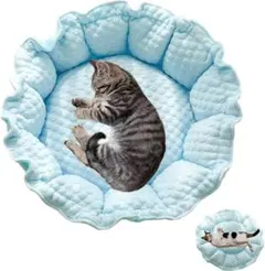 犬 猫 ベッド ペットベッド ひんやり クールマット 接触冷感 Mサイズ