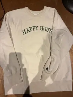 TACOMA FUJI RECORDS HAPPY HOUR スウェット L