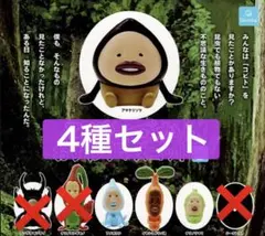 こびとづかん おすわりマスコット 5 シークレット無し ノーマル 4種 セット