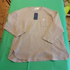 ターンミーオン TURN ME ON メンズ シャツ　グレー　長袖 日本製