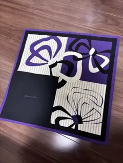 風呂敷　山本寛斎　パープル　未使用　美品　和装小物　リボン