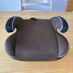 西松屋 ジュニアシート ラッキーブースター ブラウン メッシュ