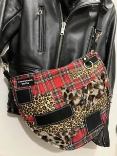 GlyPhS punkrock anarchy mixクラストパッチバムフラップ