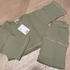 ベビー セットアップ ガーゼ素材 90