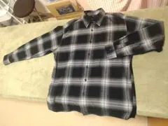 新品未使用　UNIQLO　フランネルオンブレチェックシャツ