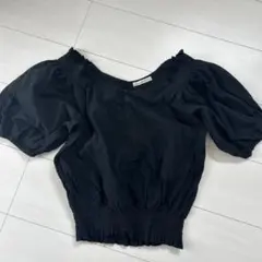 NICE CLAUP トップス　オフショルダー　ブラウス