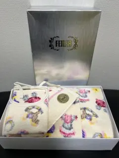 フェイラー プティバス おくるみ スタイ ベビーシャワー ピンク レア 