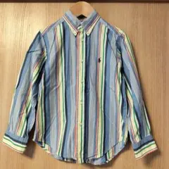 ラルフローレン ボタンダウン ストライプシャツ サイズ５　115cm【匿名配送】