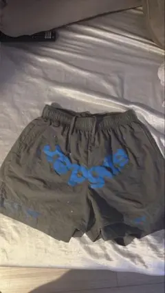 ほぼ未使用】SPEEDO ショートブーン パープル エヴァ M 光沢 競パン