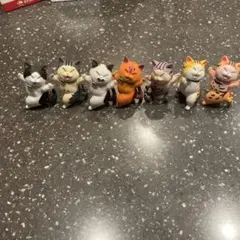 猫ちゃんフィギュア 7体セット