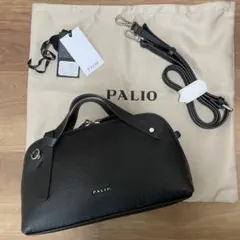 PARIO ショルダーバック　牛革ブラック