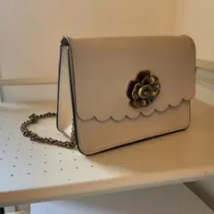 【即購入OK】COACH コーチ フラワーモチーフ チェーンショルダーバッグ