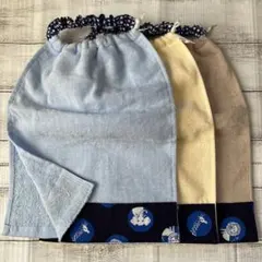 おりこうタオル おりこうエプロン 動物 二重 3枚セット