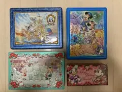 ディズニー お菓子缶4つセット（中身無し）