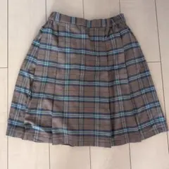 チェック柄 プリーツスカート 160サイズ