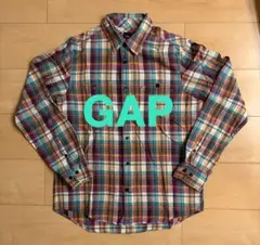 Gap チェック柄 長袖シャツ XS