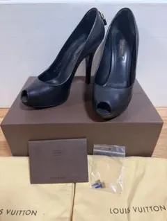 オープントゥ パンプス