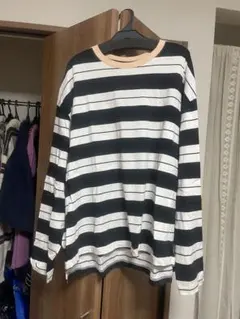 ジャーナルスタンダード　ストライプ 長袖Tシャツ Fサイズ 日本製