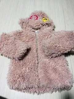 X-girlStages ボアジャケット フード付き アイボリー 140cm