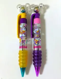 ディズニーリゾート35周年　ドナルド　デイジー　ボールペン2本セット