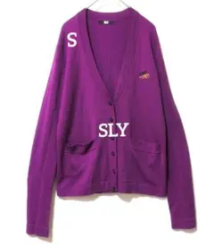 SLY パープル カーディガン トップス　S　ニット