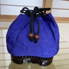 大福茶入 信楽焼 西井良二作 仕覆 荒磯緞子 共箱入り 茶道具 - メルカリ