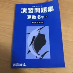 演習問題集 算数 6年 下