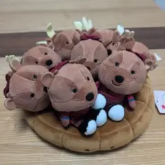 【バラ売り不可】鹿島アントラーズ　にっこりーノ 鹿島アントラーズ にっこりーノしかお しかこ ガチャ ぬいぐるみ