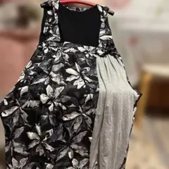 ハンドメイドノースリーブワンピース丈100センチ