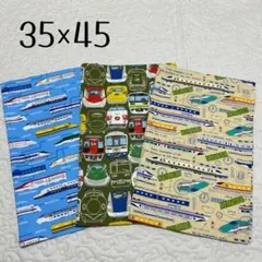 ランチョンマット 35×45 3枚セット　男の子用　新幹線　電車　男子　給食用
