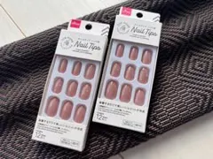 未使用　DAISO（ダイソー）④ネイルチップ 12枚入り　2セット　バンド用のサムネイル