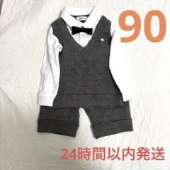 男の子 90 フォーマル セットアップ シャツ パンツ セット 入園式
