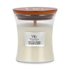 ウッド ウィック WOODWICK ジャー S ホワイトティー ジャスミン