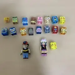 メガブロック　サトシ　ヒカリ　ポケモン　等　19個セット