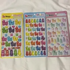 RODY ロディ ぷくぷくジェリーシール 3枚セット